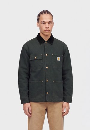 Carhartt WIP, CHORE COAT - Леко яке - raven/black stone canvas