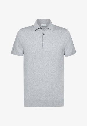 PROFUOMO, THE LUXURY BASIC SHORT SLEEVE - Poloshirt - light grey