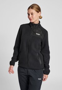 CHARLA - Fleecejakke - black