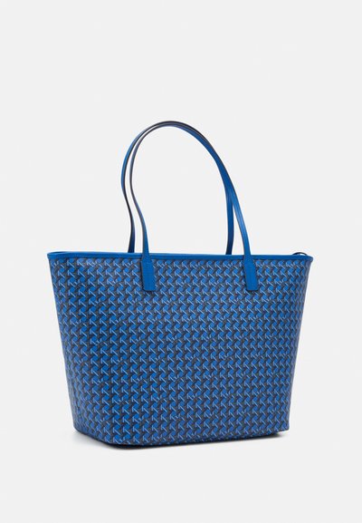 Tory Burch BASKETWEAVE TOTE SET - Borsa a mano - blue