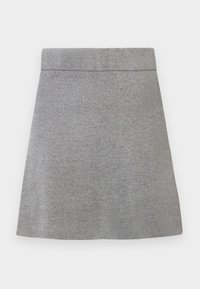 VMSABA SKATER SKIRT - Minijupe - medium grey melange