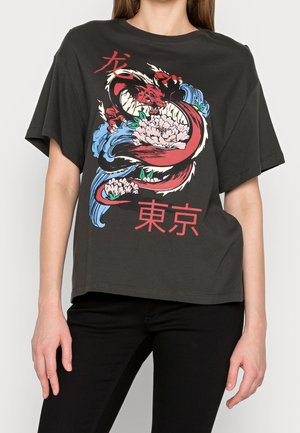 T-shirts print - anthracite