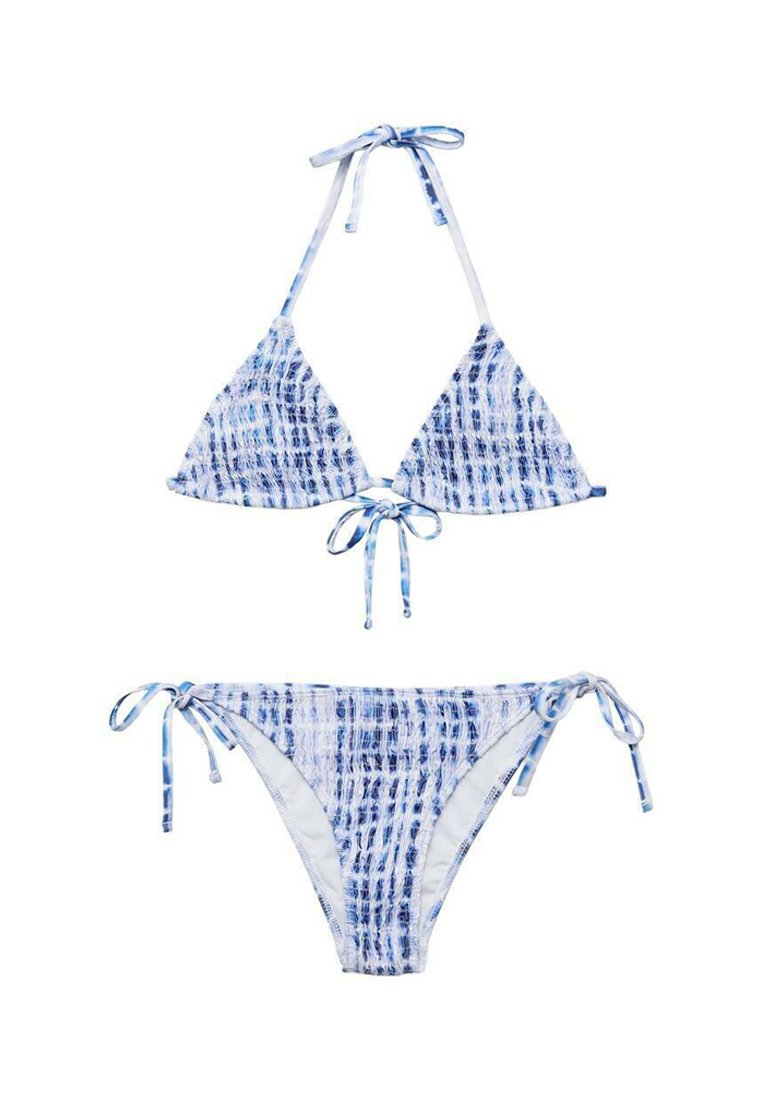 Mango Kids TEEN Bikini neon blue/azul neón