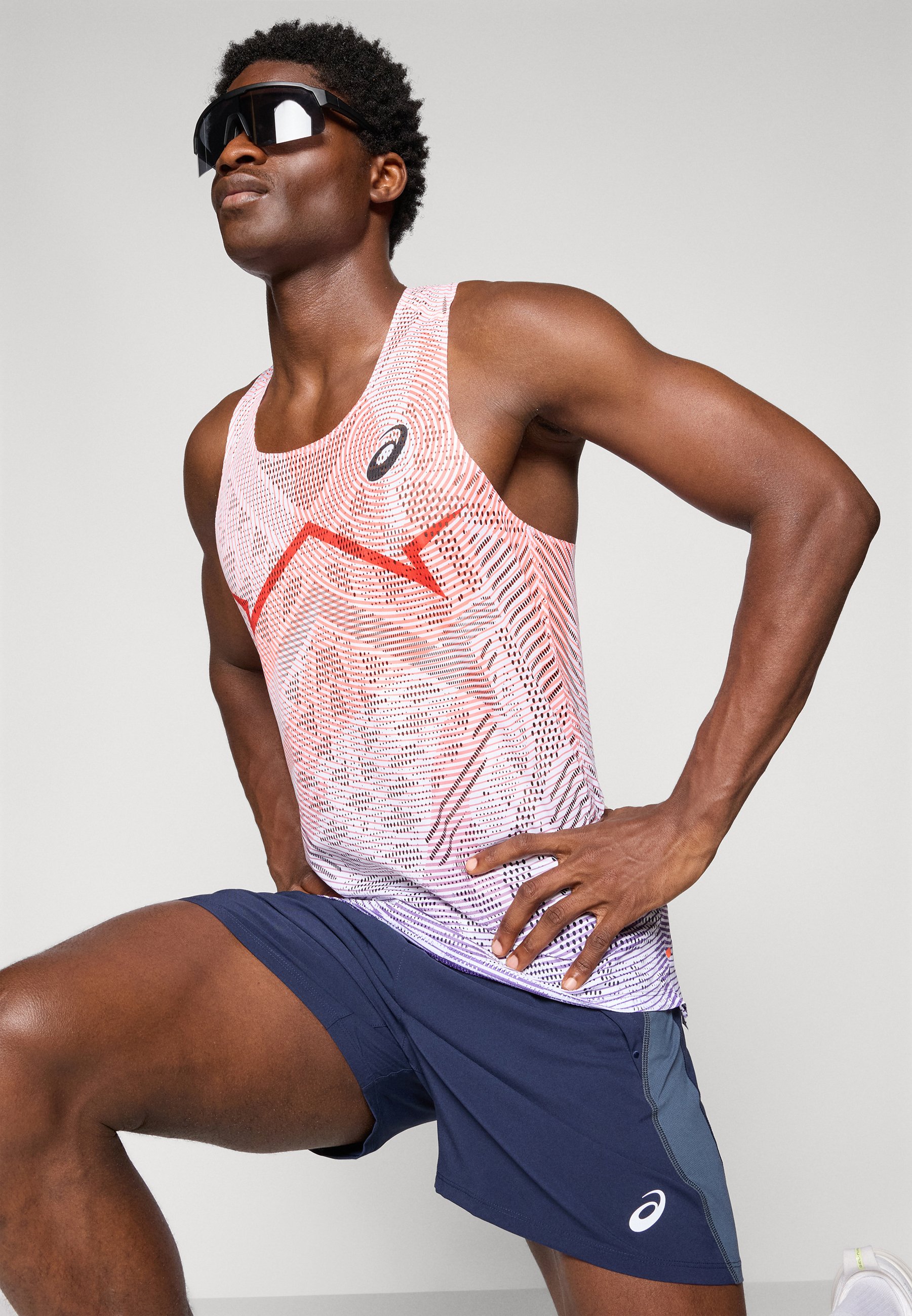 ASICS METASPEED SINGLET - Top - flash red/red - Zalando.co.uk