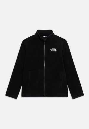 TEEN GLACIER ZIP IN JACKET - Fleecová bunda - black
