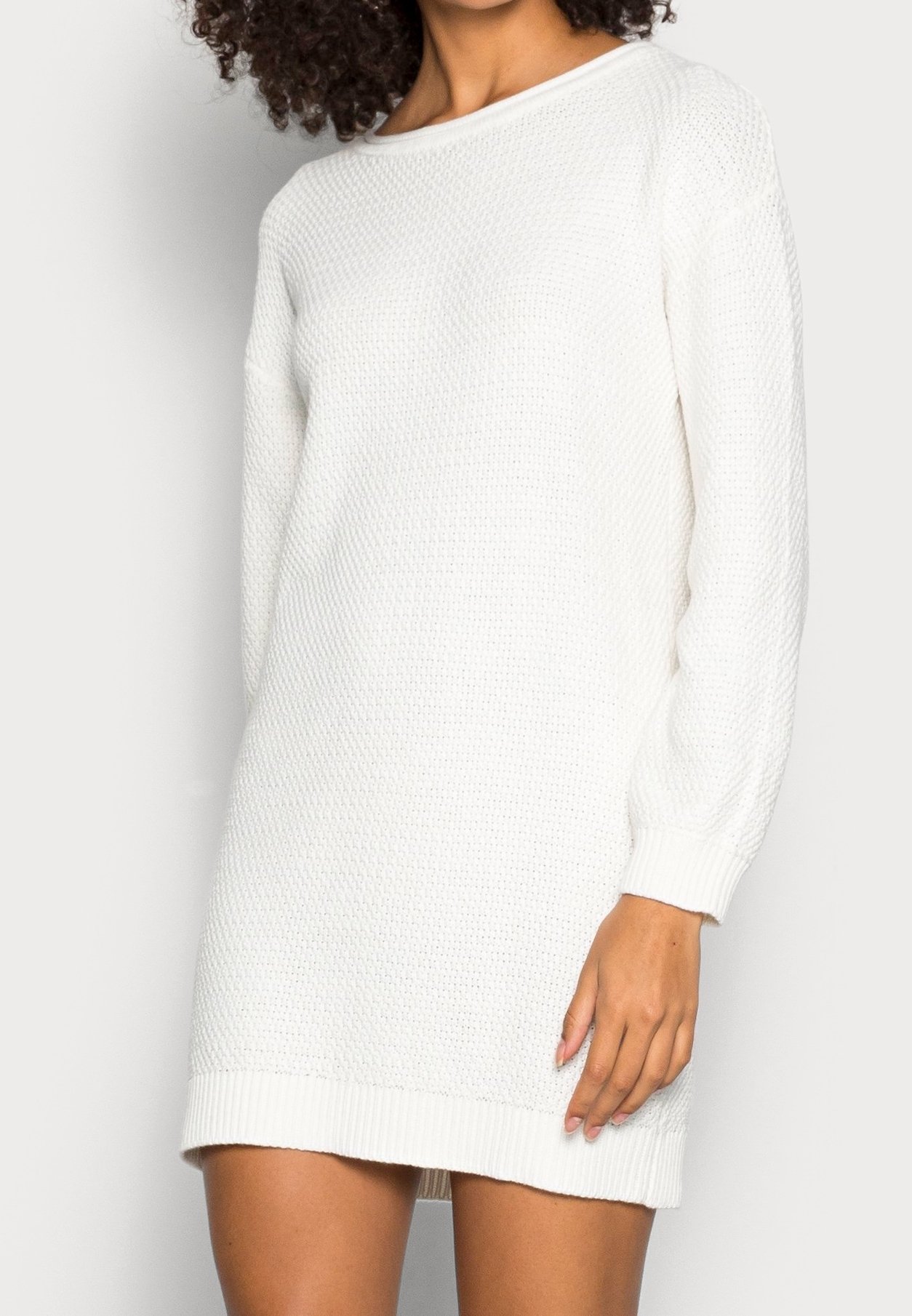 Even&Odd Strickkleid off-white/offwhite (Pre-owned) Zalando