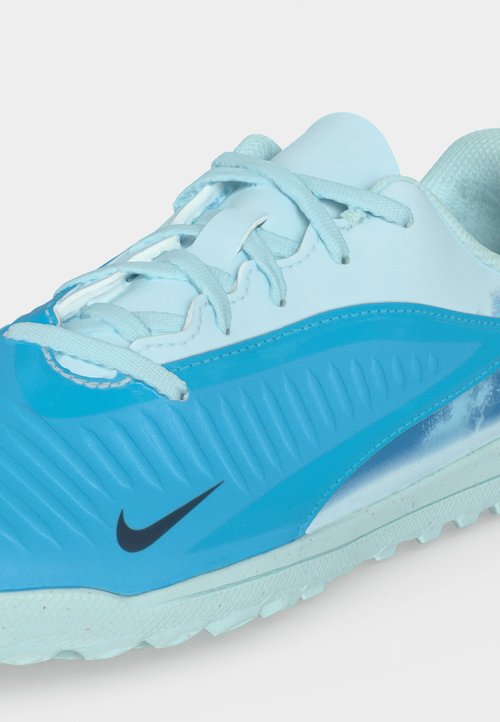 Nike PHANTOM 6 LOW CLUB ERLING HAALAND TF UNISEX - Turf football boots - baltic blue/blue eclipse/glacier blue — foto 7