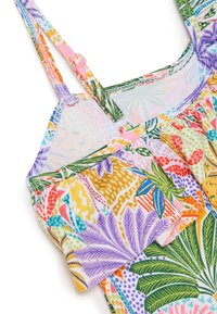 OVS WITH FLOUNCE AND TROPICAL  - Maillot de bain - yellow purple
