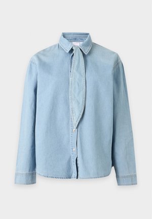 Vero Moda, VMVIONETTE BOW - Πουκαμίσα με κουμπιά - medium blue denim