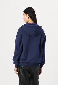 Gina Tricot ZIP HOODIE - Kapucnis pulóver - peacoat