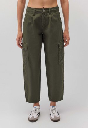 JACY - Pantaloni cargo - grün