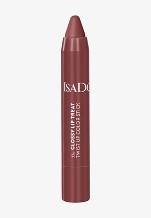 IsaDora, THE GLOSSY LIP TREAT TWIST UP COLOR STICK - Barra de labios - raisin