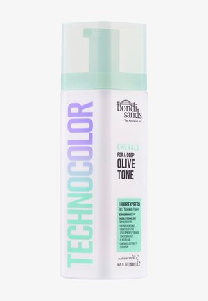 BONDI SANDS TECHNOCOLOR 1 HOUR EXPRESS SELF TANNING FOAM EMERALD 200ML - Crema solare - emerald