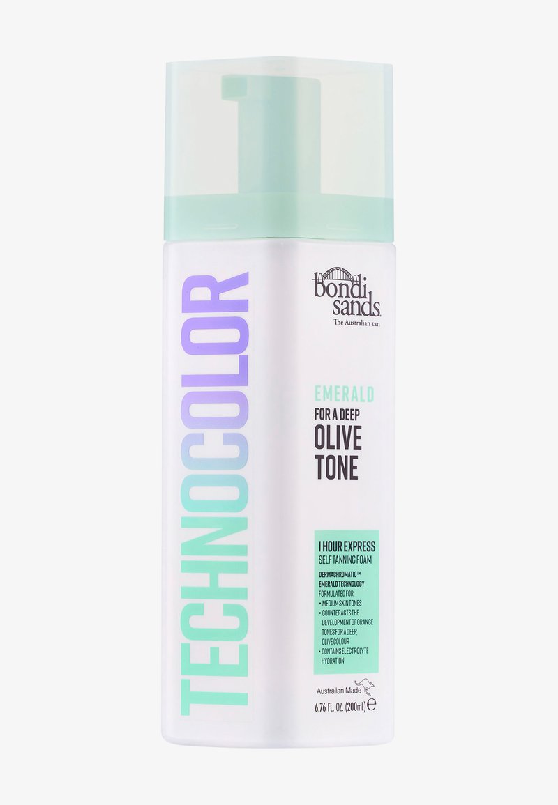 Bondi Sands - BONDI SANDS TECHNOCOLOR 1 HOUR EXPRESS SELF TANNING FOAM EMERALD 200ML - Zonnebrandcrème - emerald, Vergroten
