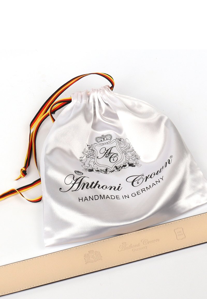 Herren Gürtel klassisch | Anthoni Crown Gürtel business dunkelblau - EL01886 Herren Gürtel klassisch | Anthoni Crown Gürtel business dunkelblau - EL01886