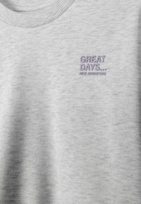 MINOTI CREW NECK 2 PACK WITH CHEST PRINT - Sweatshirt - lilac/grey