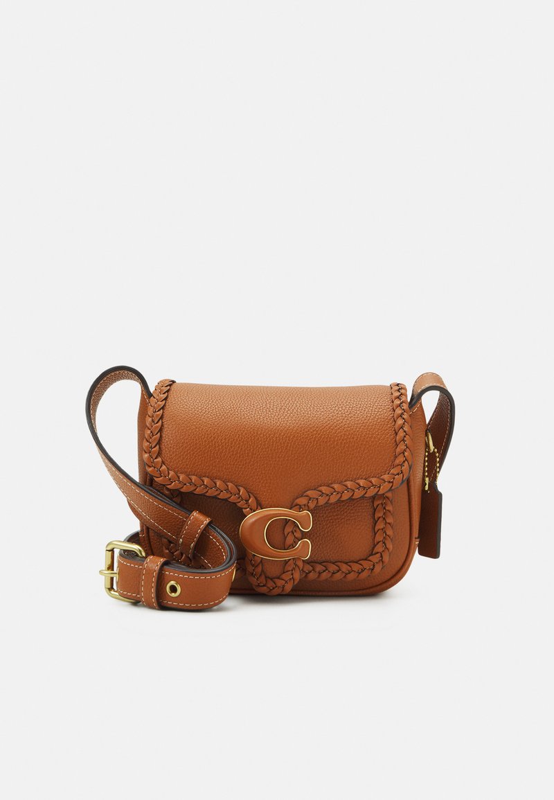 COACH TAB MESS BURNISHED AMBER ONE - Taška cez plece - burnished amber