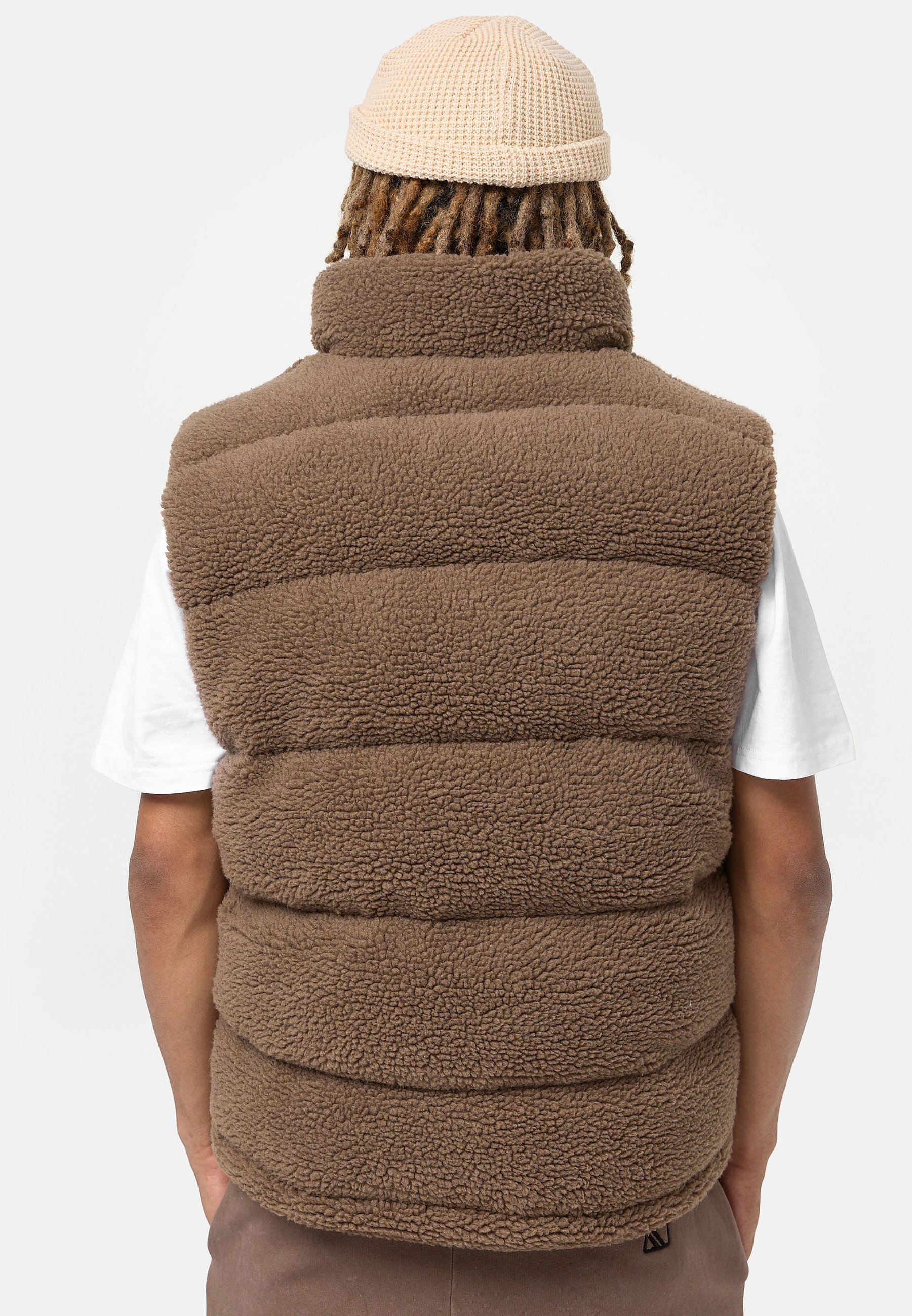KARL KANI◆カールカナイ ボア ベスト OG Teddy Puffer Vest 6fa758611b2a433e873a2664b74744