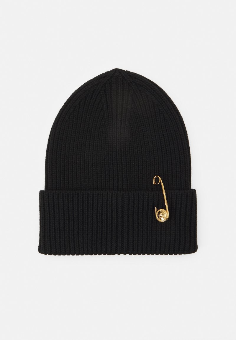 Versace BEANIE SAFETY PIN SERIE Mütze black/schwarz Zalando.de
