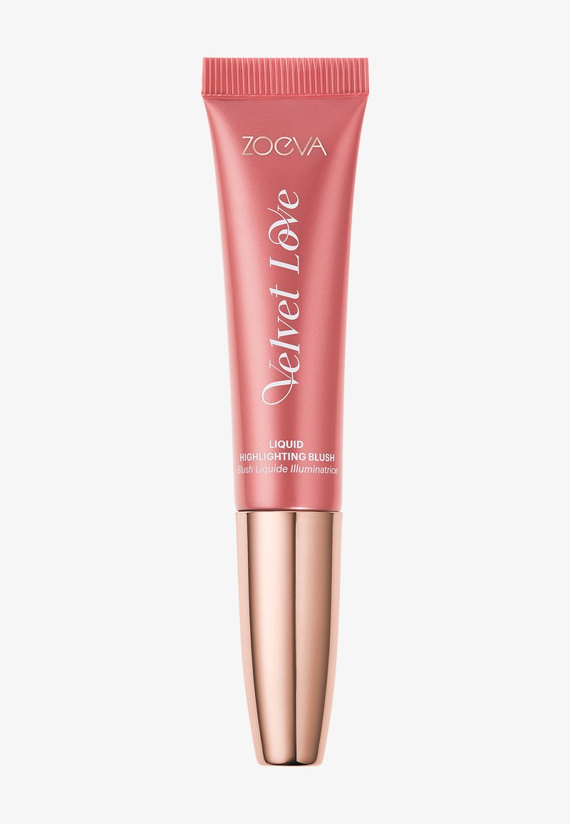 ZOEVA - VELVET LOVE LIQ. HIGHLIGHTING BLUSH - Highlighter - pink nectar, Förstora