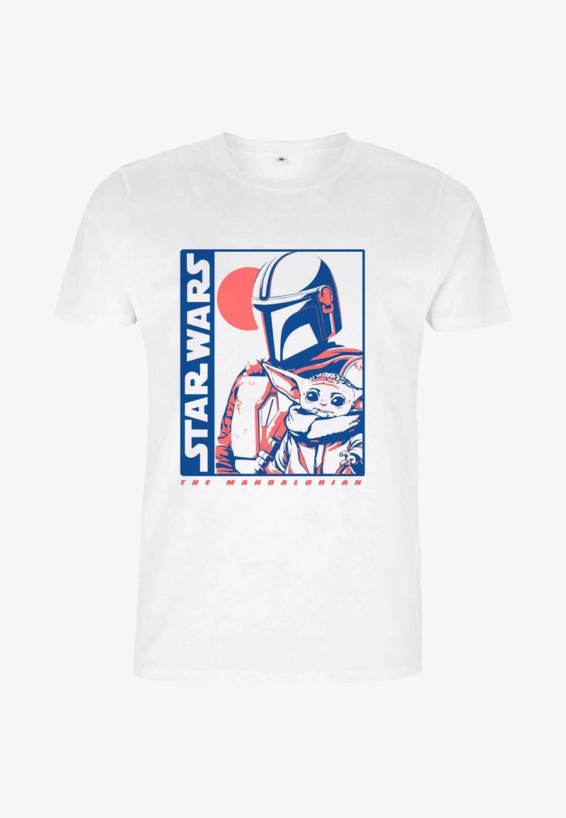 Star Wars STAR WARS THE MANDALORIAN CHILDS WAY - Camiseta estampada - white