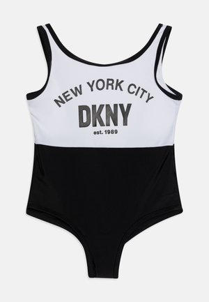 SWIMMING COSTUME - Plavky - black/white