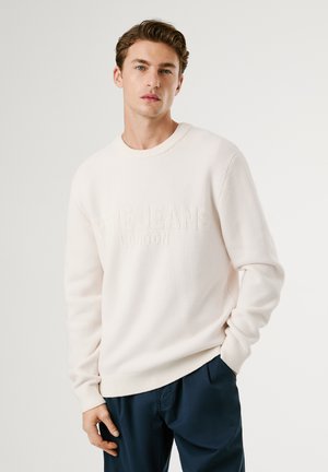 PHINEAS - Pullover - ivory white