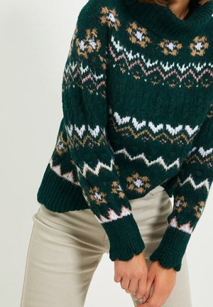 Pullover - evergreen