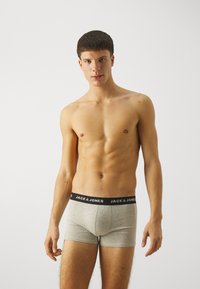 Jack & Jones JACSOLID TRUNKS 12 PACK - Boxerbriefs - white/black/navy/green