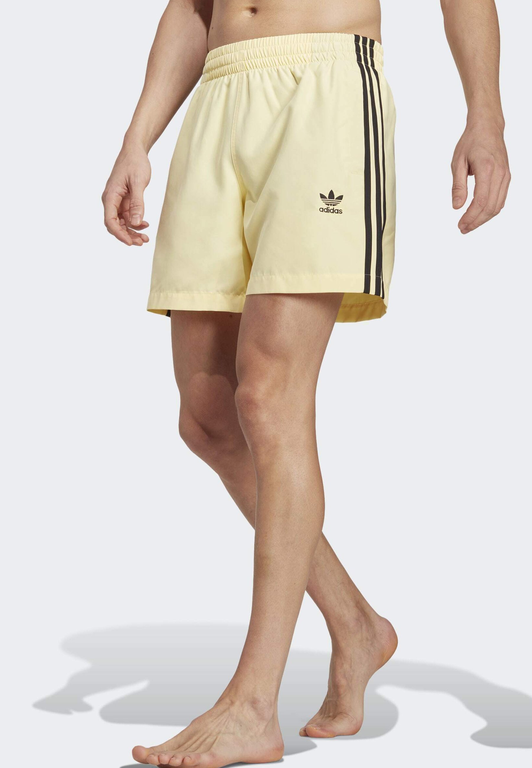 adidas swim shorts yellow