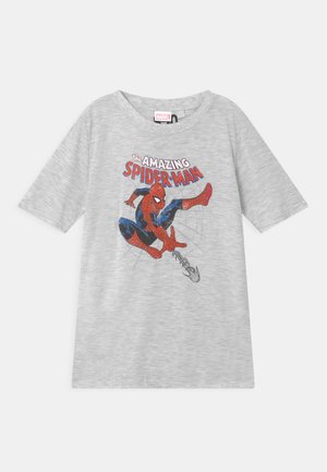 SHORT SLEEVE TEE - Triko s potiskem - summer grey