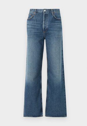 Agolde LOW SLUNG - Wide leg - blue denim