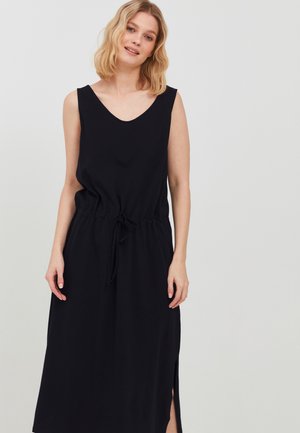 BYPANDINA STRAP DRESS LONG - Trikoomekko - black