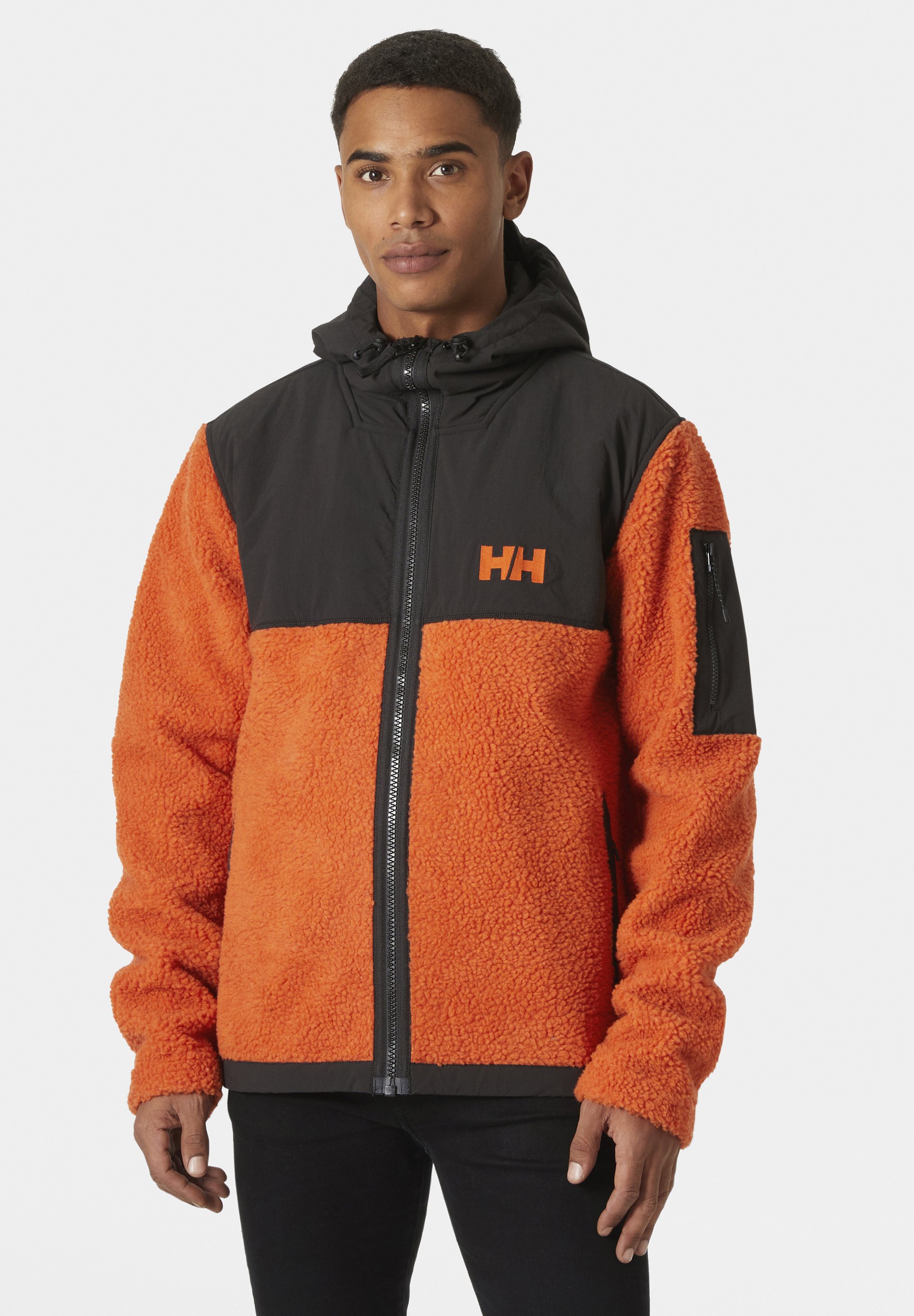 【BLACK/ORANGE】Essential down jkt Helly Hansen HH Reversible Down Jacket | Deporvillage