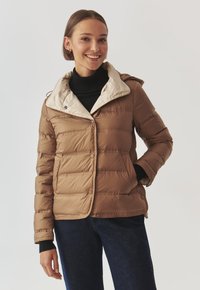 TATUUM MARANTINA - Down jacket - dark beige
