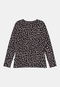 Papu Design FOLD UNISEX - Pitkähihainen paita - black