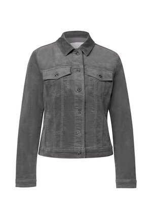 Street One, JACKE AUS CORD MIT KNOPFLEISTE - Leichte Jacke - eclipse grey