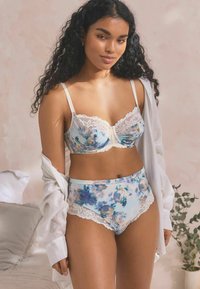 Next 2 PACK  - Grudnjak sa žicom - blue floral print blush pink