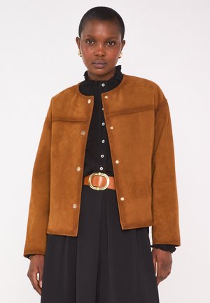 VIP - Giacca di pelle - cannelle