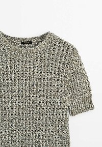 Massimo Dutti Print T-shirt - dark grey