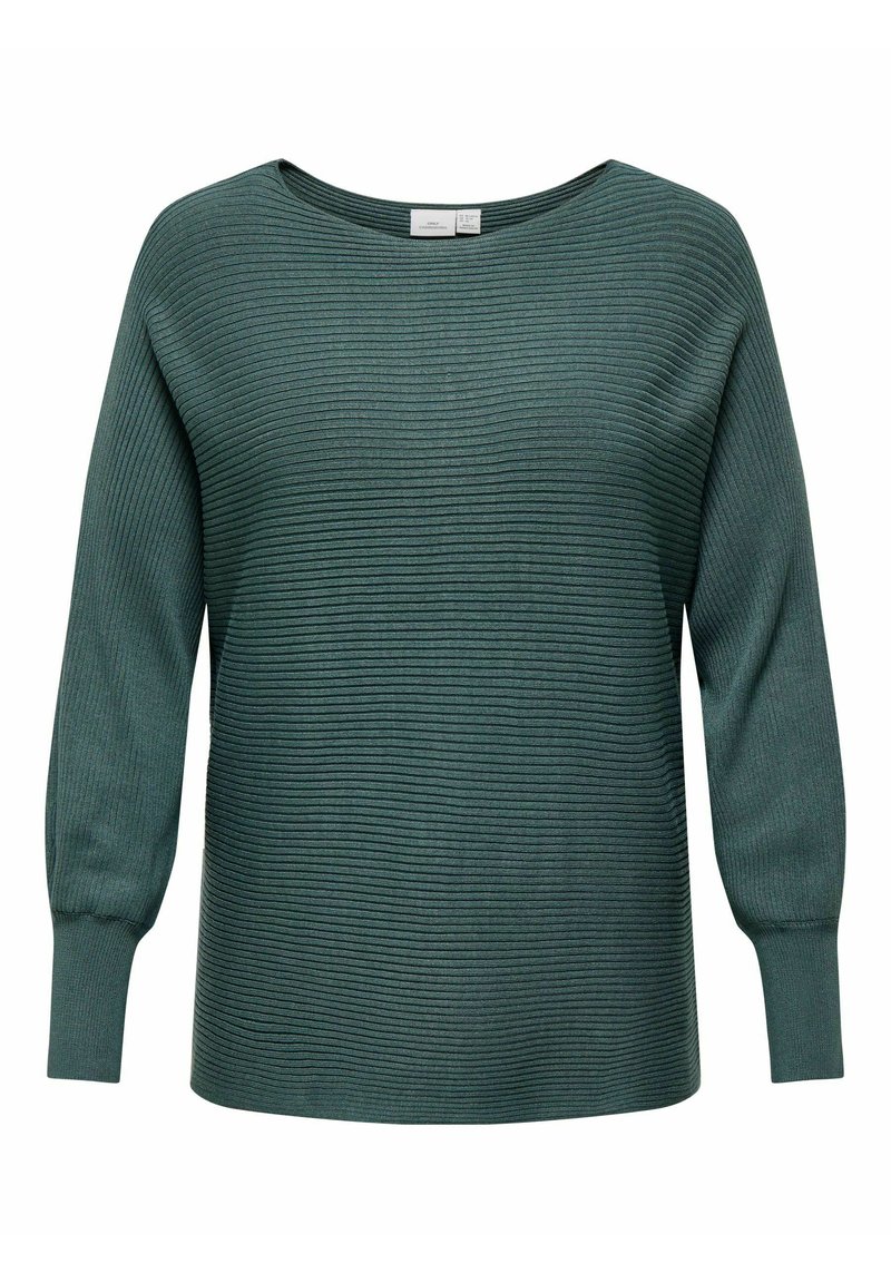 ONLY Carmakoma CARNEW ADALINE - Pullover - balsam green