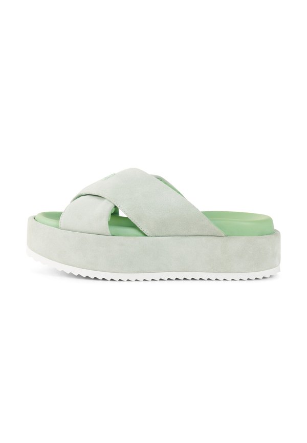 SORRENTO - Pantolette flach - mint