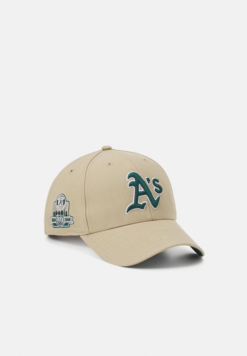 47 Oakland Athletics Black MLB Ballpark Mesh Most Value P Trucker Cap - One-Size 47 Oakland Athletics Black MLB Ballpark Mesh Most Value P Trucker Cap - One-Size