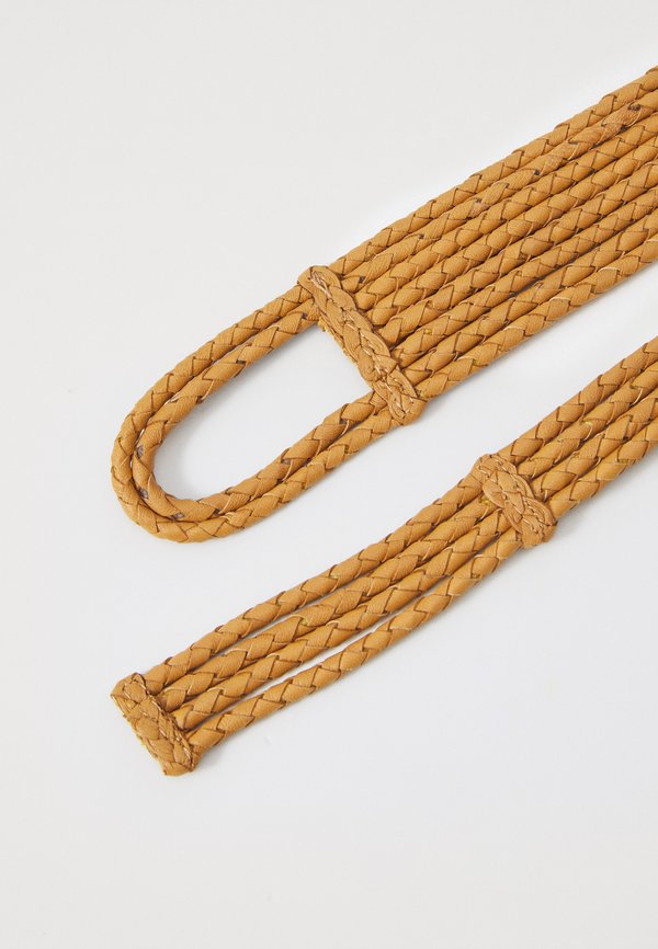 KNOTBELT - Braided belt - honey2