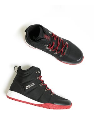 Sneakers hoog - schwarz