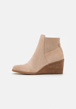 Boots à talons - beige