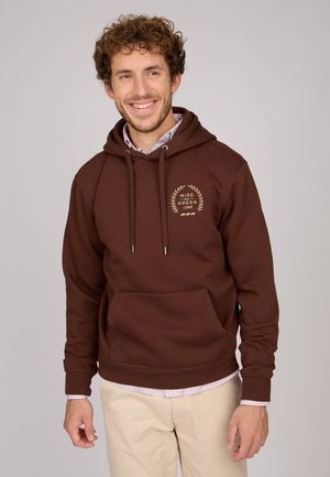 Sweat à capuche - brown