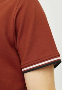 Jack & Jones PAULOS SS NOOS - Poloshirt - red ochre