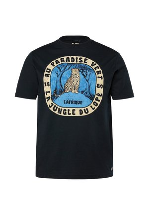 JP1880, T-SHIRT, SHORT SLEEVE, CHEST PRINT, UP TO 8XL - T-shirt print - black