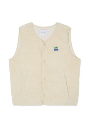 American Vintage HOKTOWN - Strukirani kaput - ecru